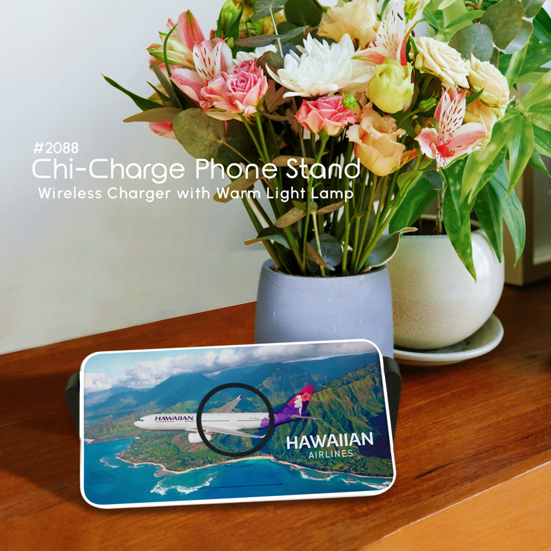 Chi-Charge Phone Stand with Warm Light Lamp 15