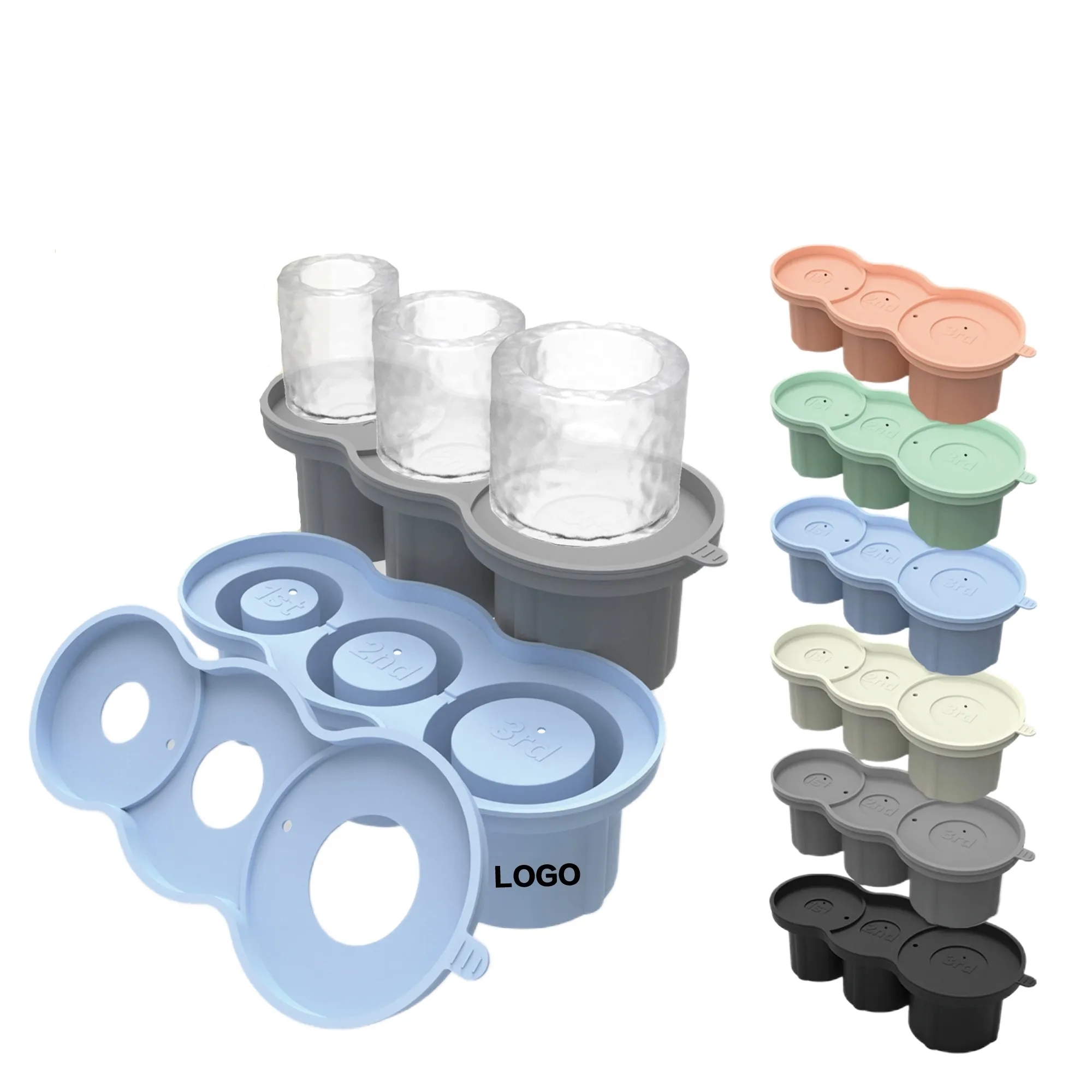 Cup With Lid Silicone Ice Cube Tray 3