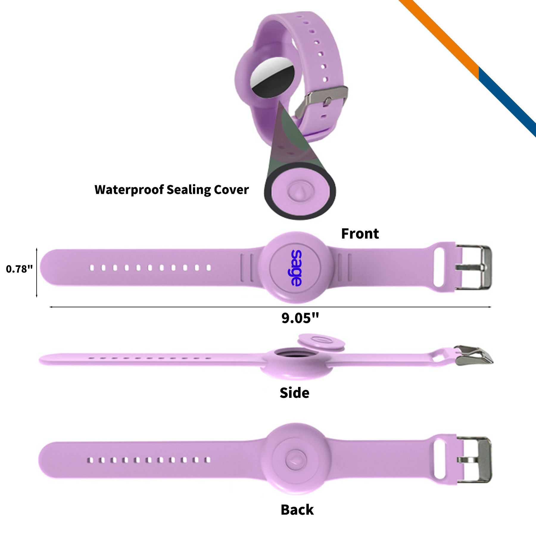 Kovia AirTag Compatible Wristband 6