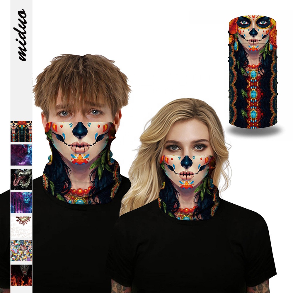 Halloween Ear Loops Stylish Neck Gaiters 3