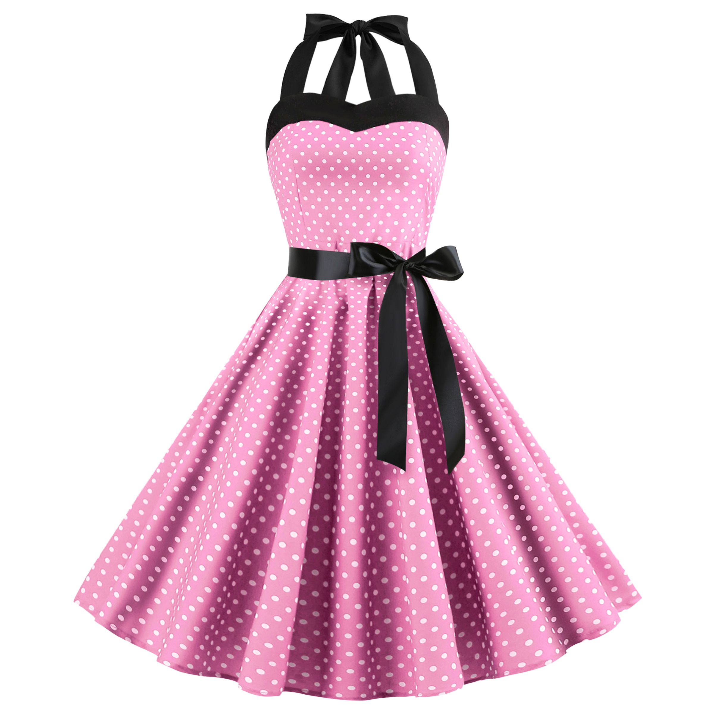 Polyester Vintage Large Skirt Dress 4