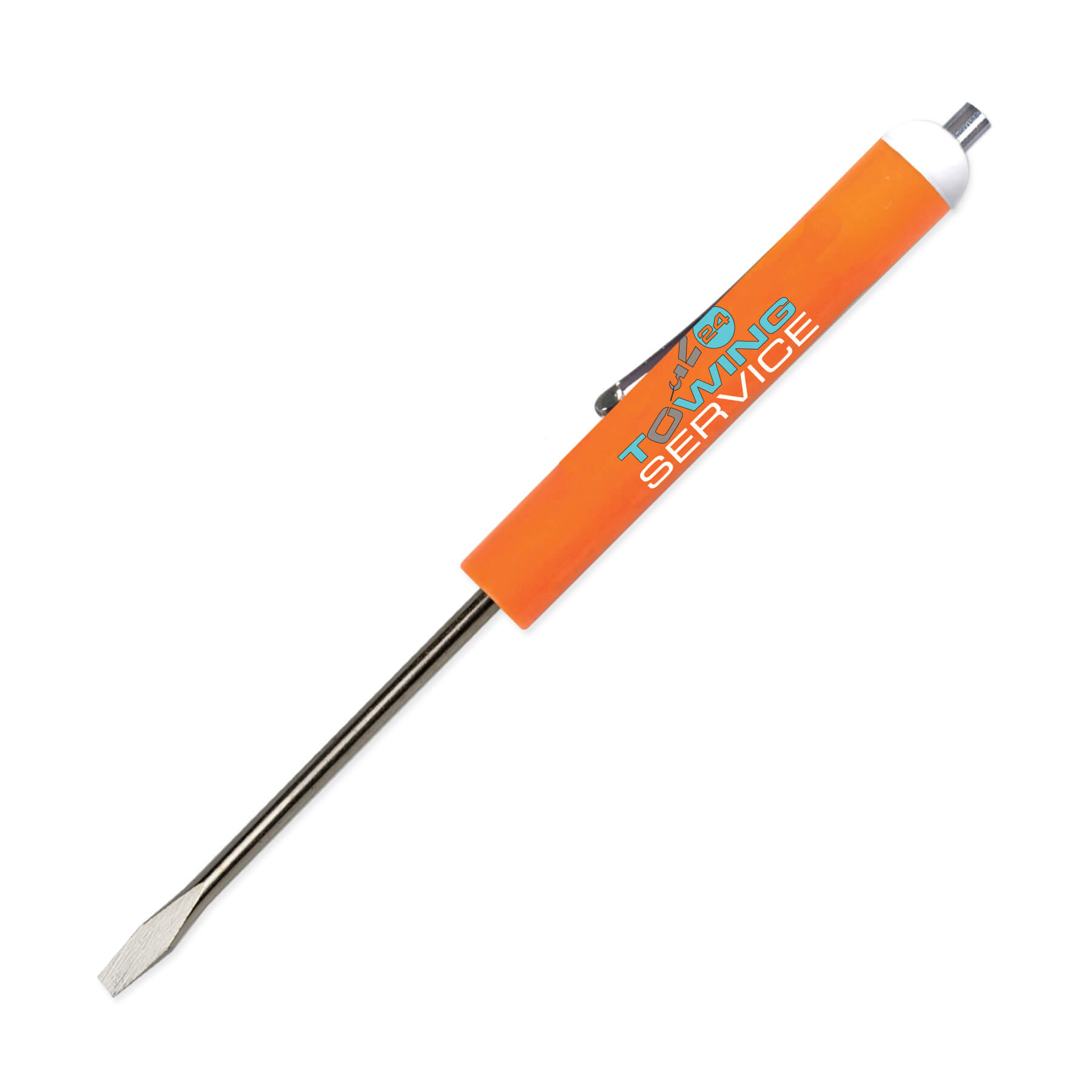 Pocket Screwdriver 1/8" Flat Tip Blade + Magnet Top 4