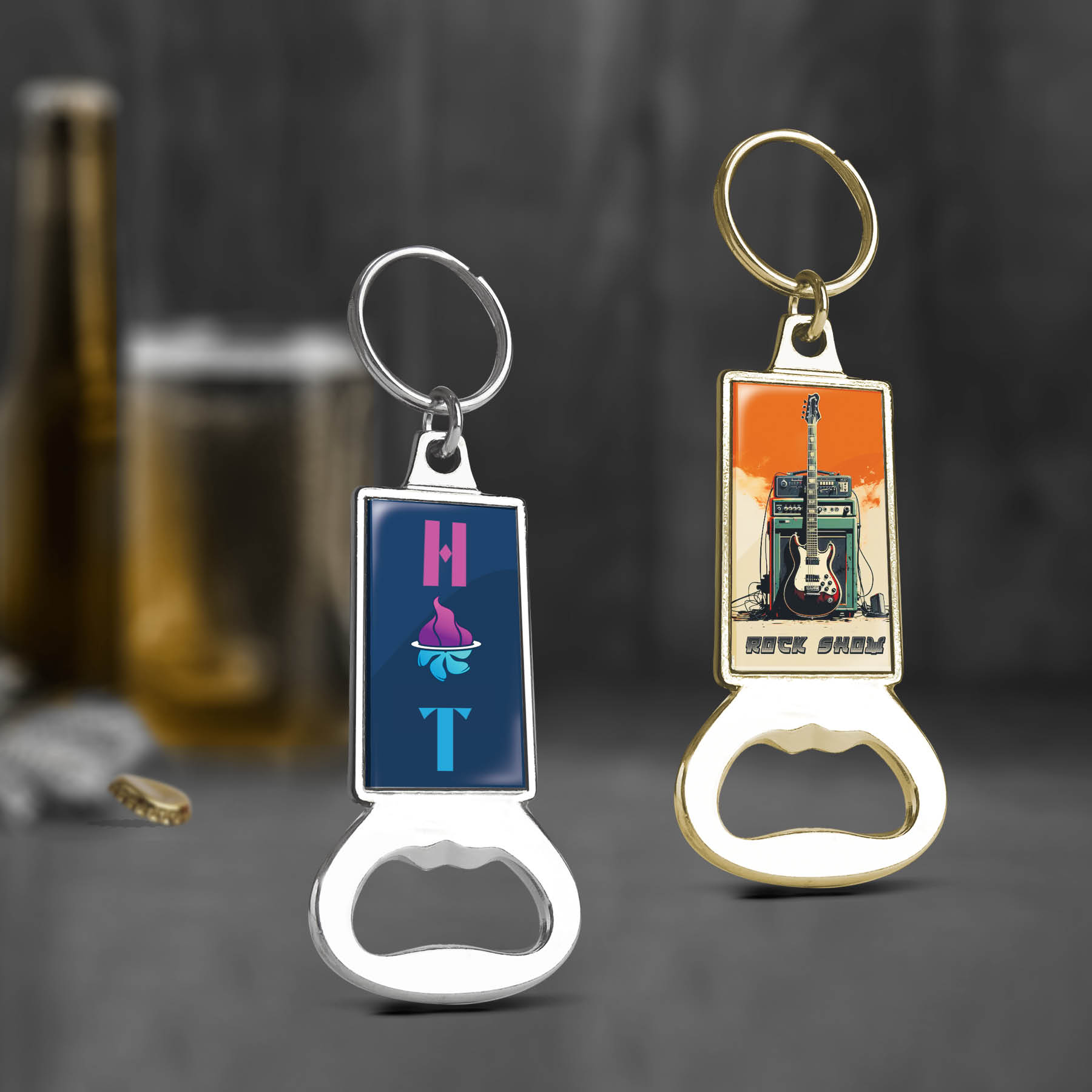 Opener Rectangle Key Holder (3 Day)