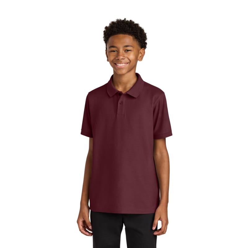 Port Authority Youth Wearever Signature Pique Polo 31