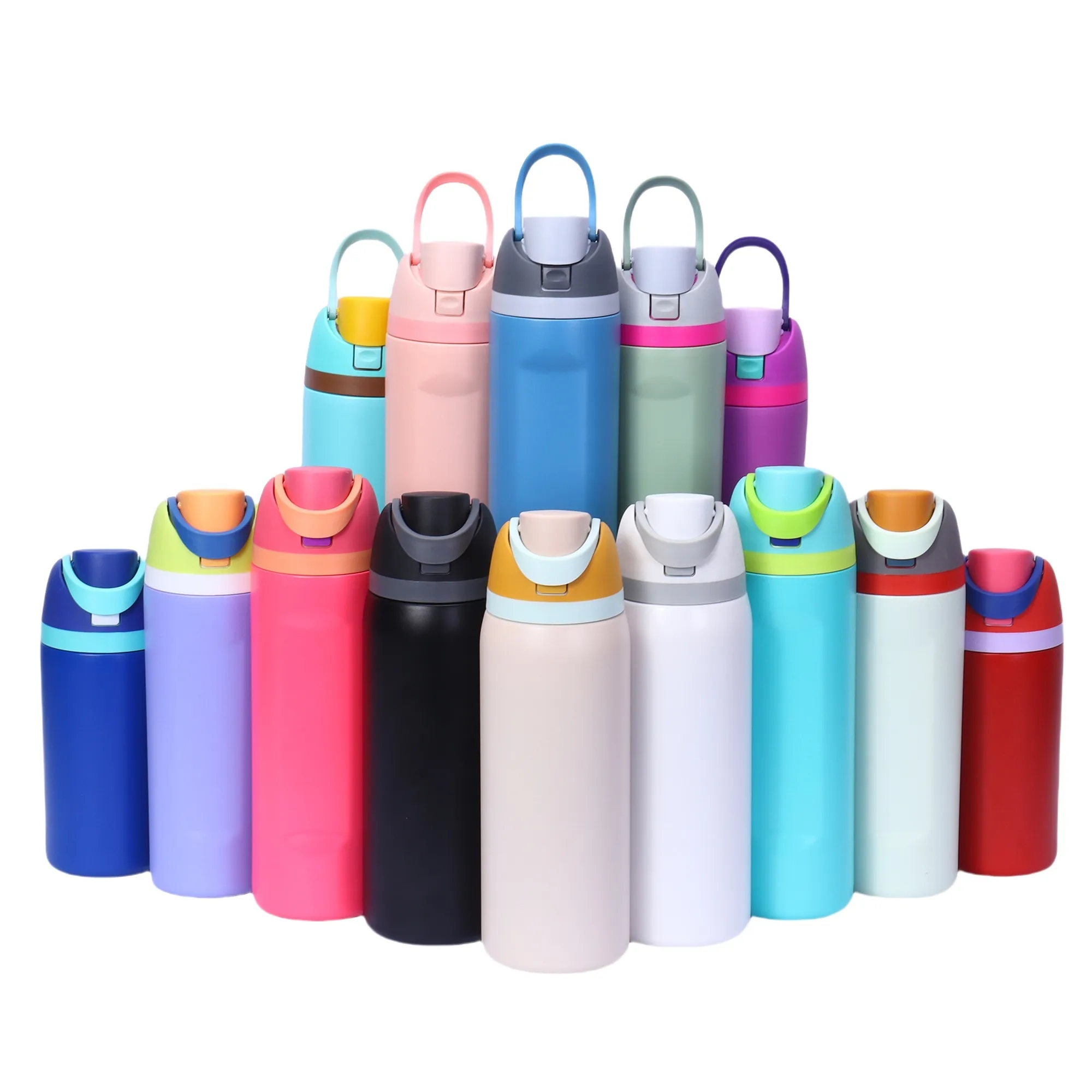 Full Color 16/19/24/32OZ Insulated Sports Water Bottle 3