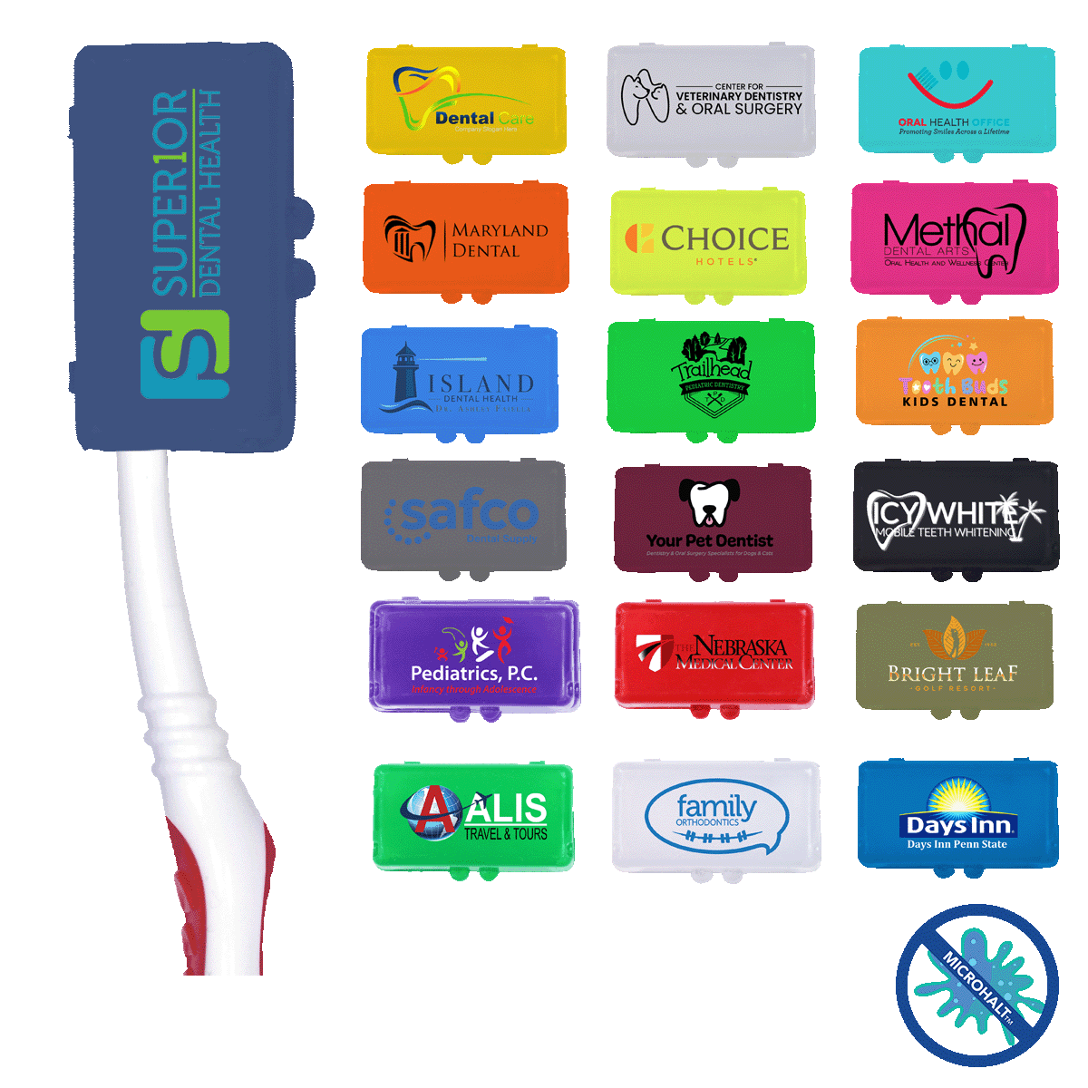 MicroHalt™ Toothbrush Cover 6
