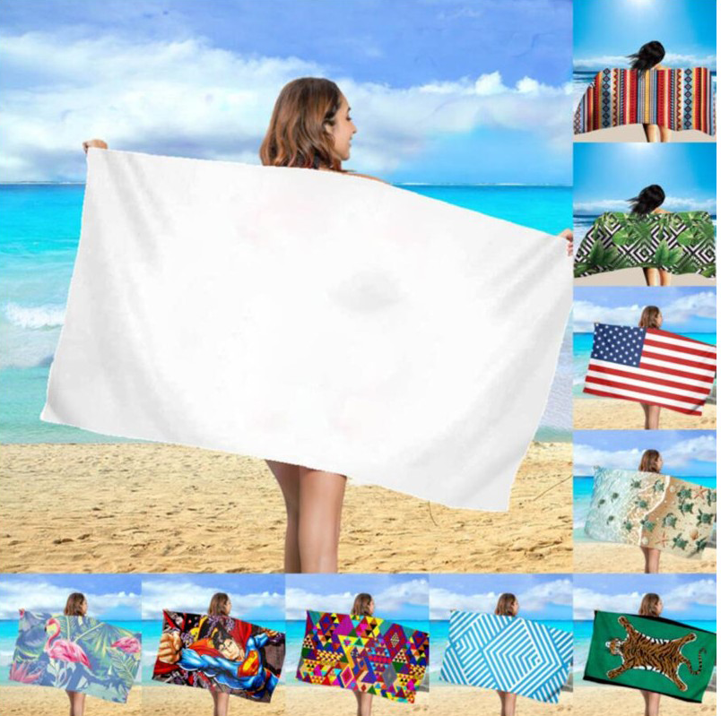 Quick Dry Beach Towel Full Color 2