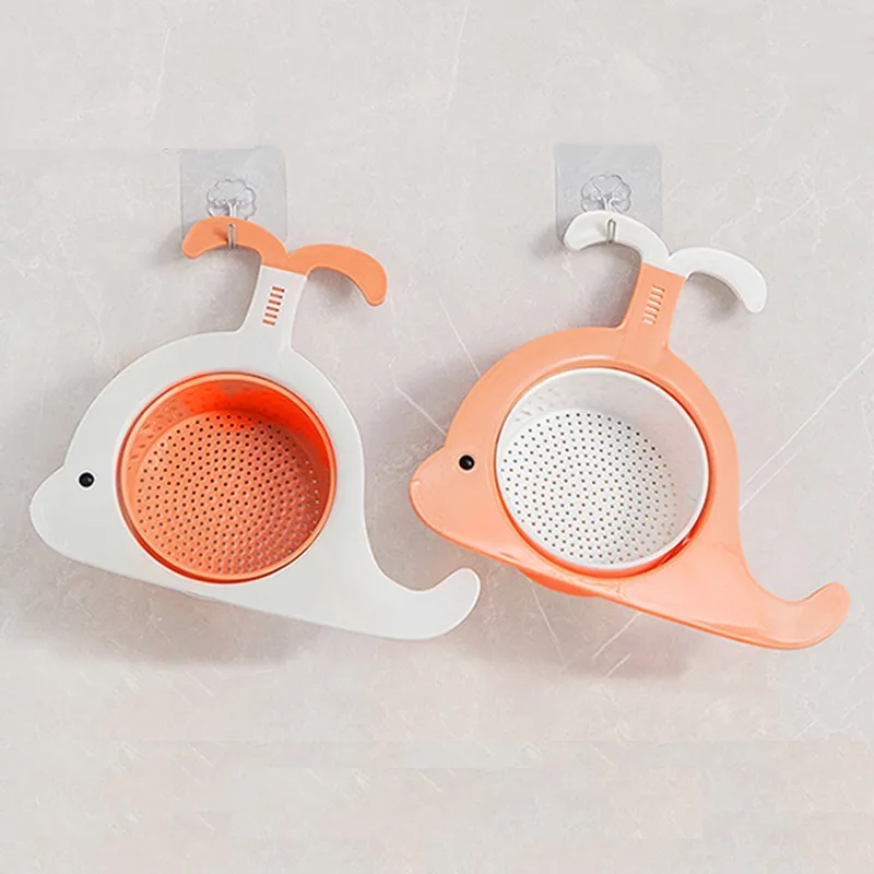 Cute Whale Kitchen Sink Drain Basket Filter 9