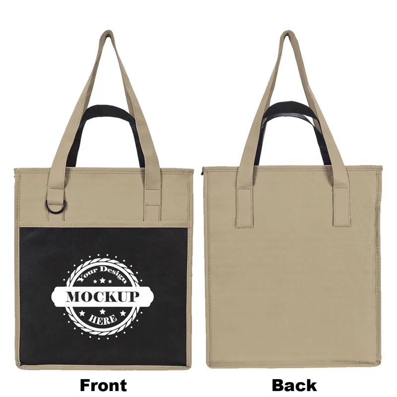 Two-Tone Insulated Grocery Tote 6