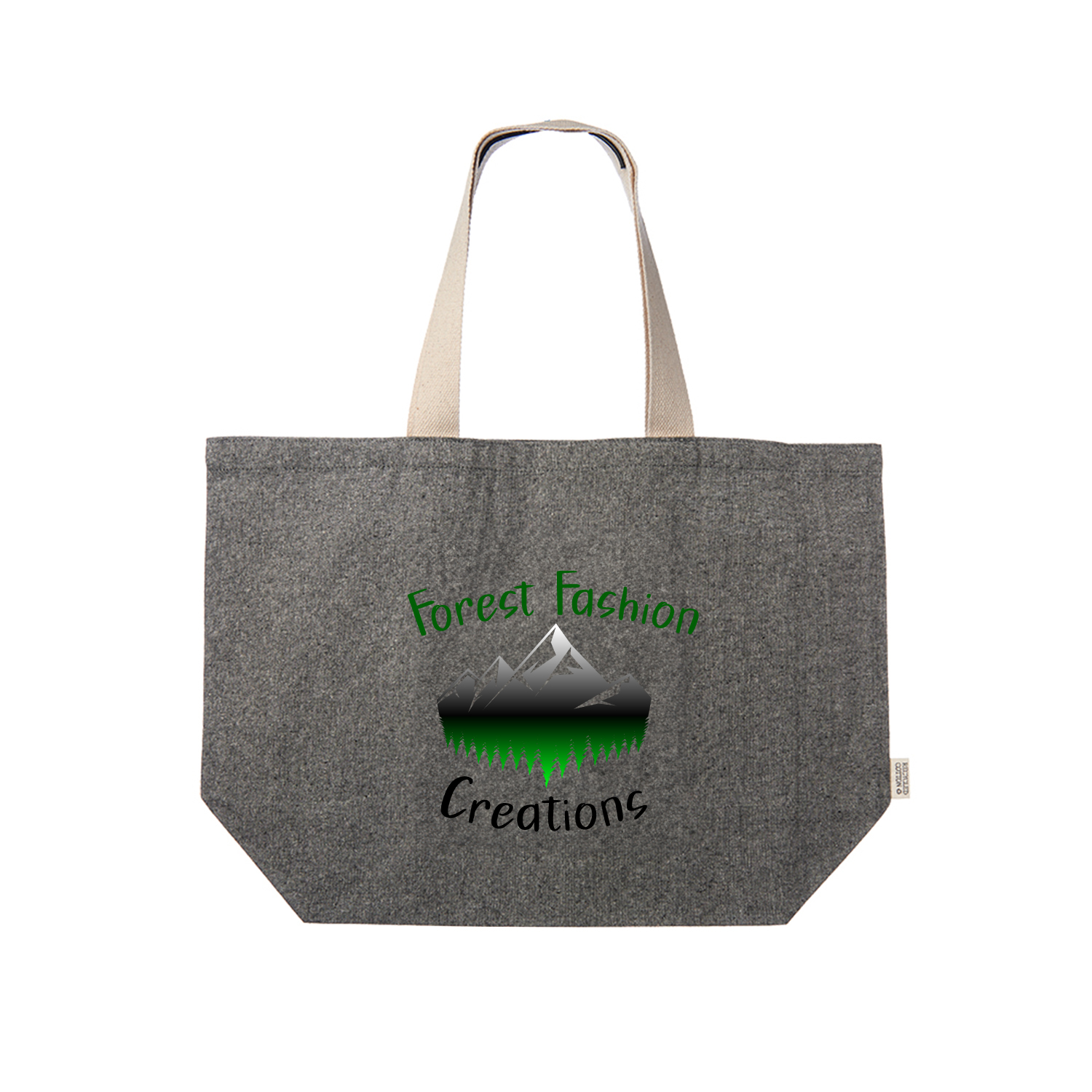 Eco Jumbo Tote Bag (Full Color Imprint), custom tote bag with logo imprint 7