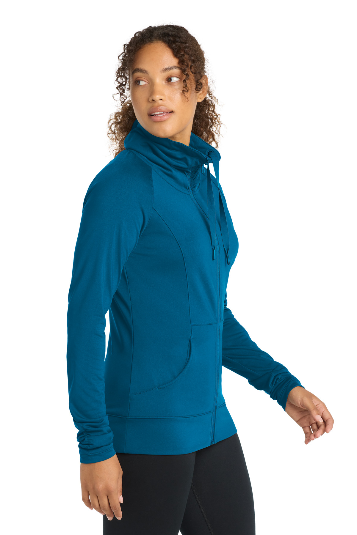 Sport-Tek Women's Sport-Wick Stretch Full-Zip Jacket. LST852 22