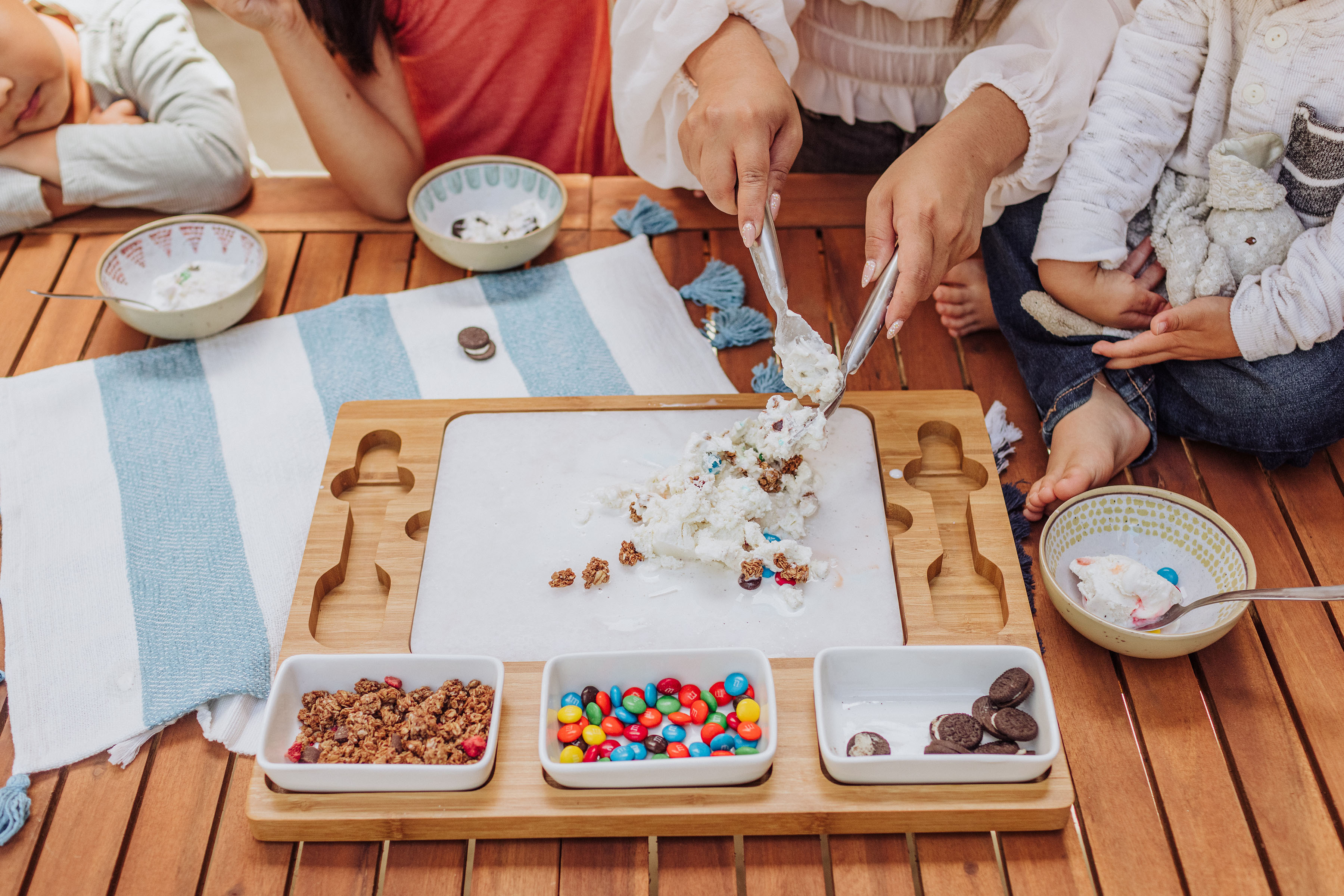 Parlor Ice Cream Mixing Set 4