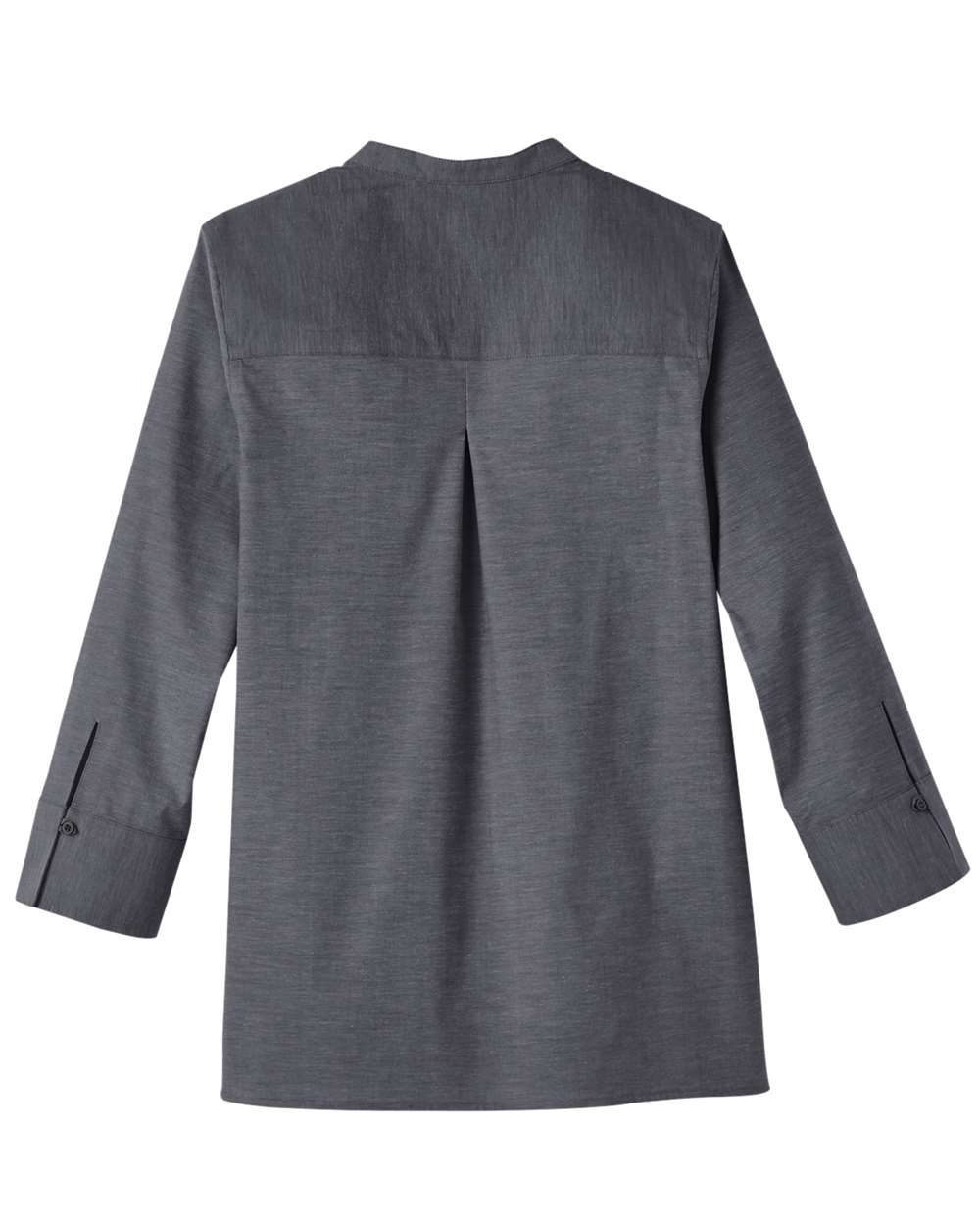 Women's Crown Collection® Stretch Pinpoint Chambra Three-Quarter Sleeve Shirt - DG562W 22