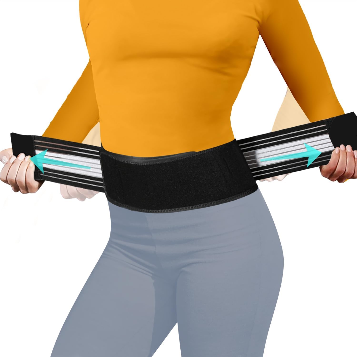 Pelvic Support Belt - Trochanter Belt - Sciatica Pelvis Lumbar Hip Pain Relief (Regular) 1