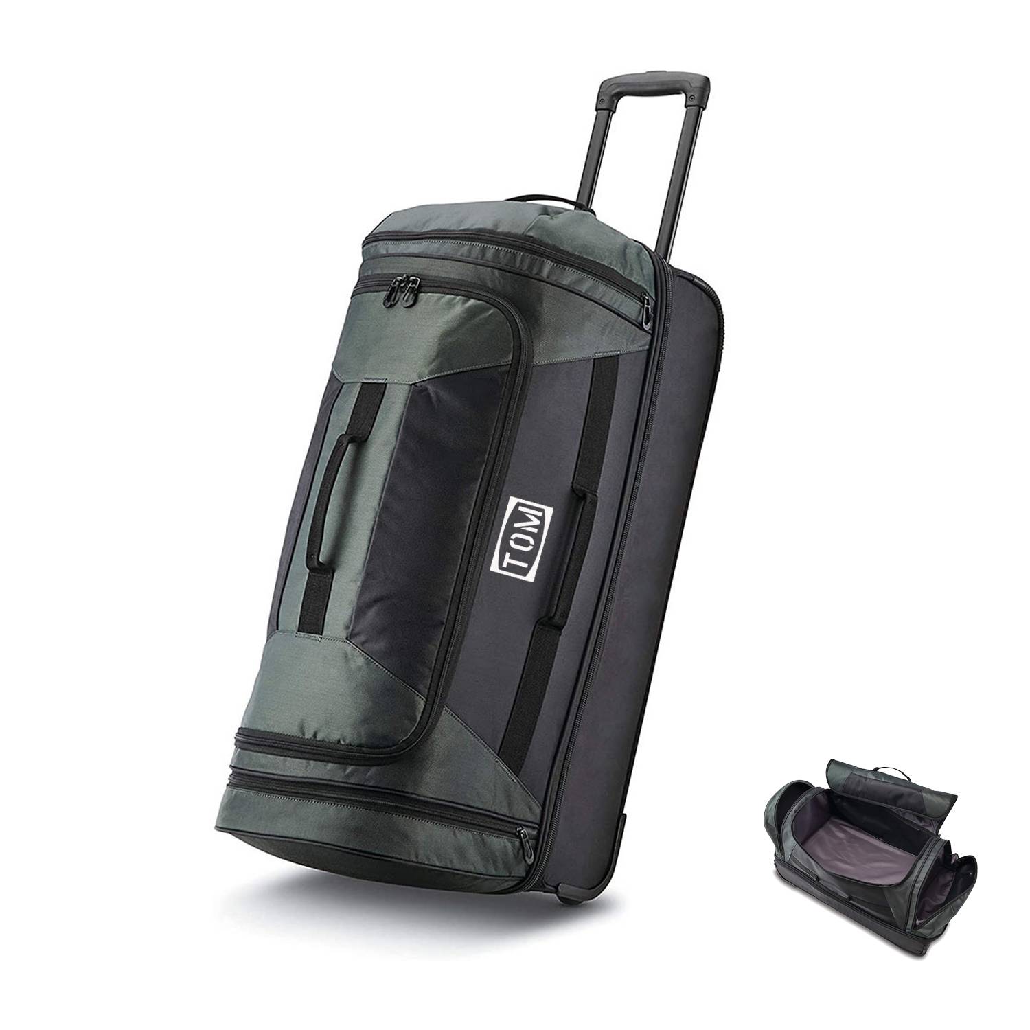 Retractable Foldable Travel Luggage with Wheels 10