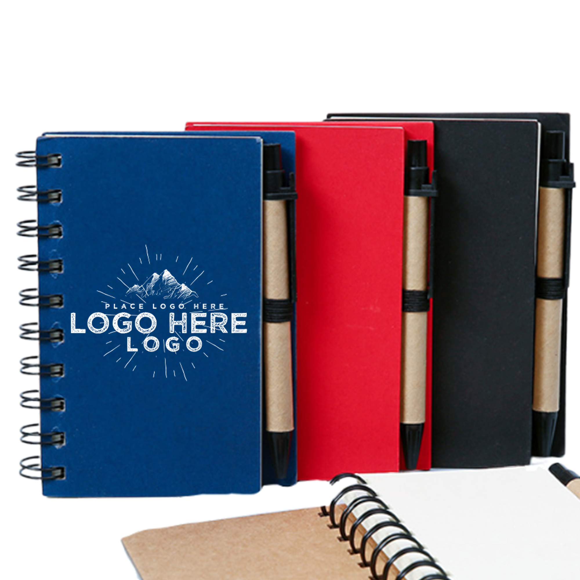 Logo Ready Spiral Notebook 2