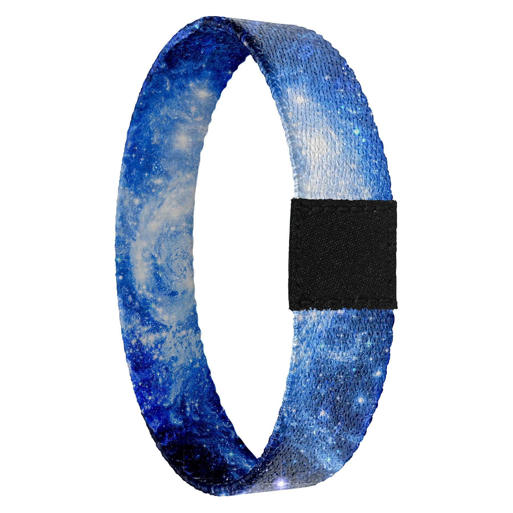Completely Custom 5/8'' Sublimation Elastic Polyester Wristband With Woven Label 7