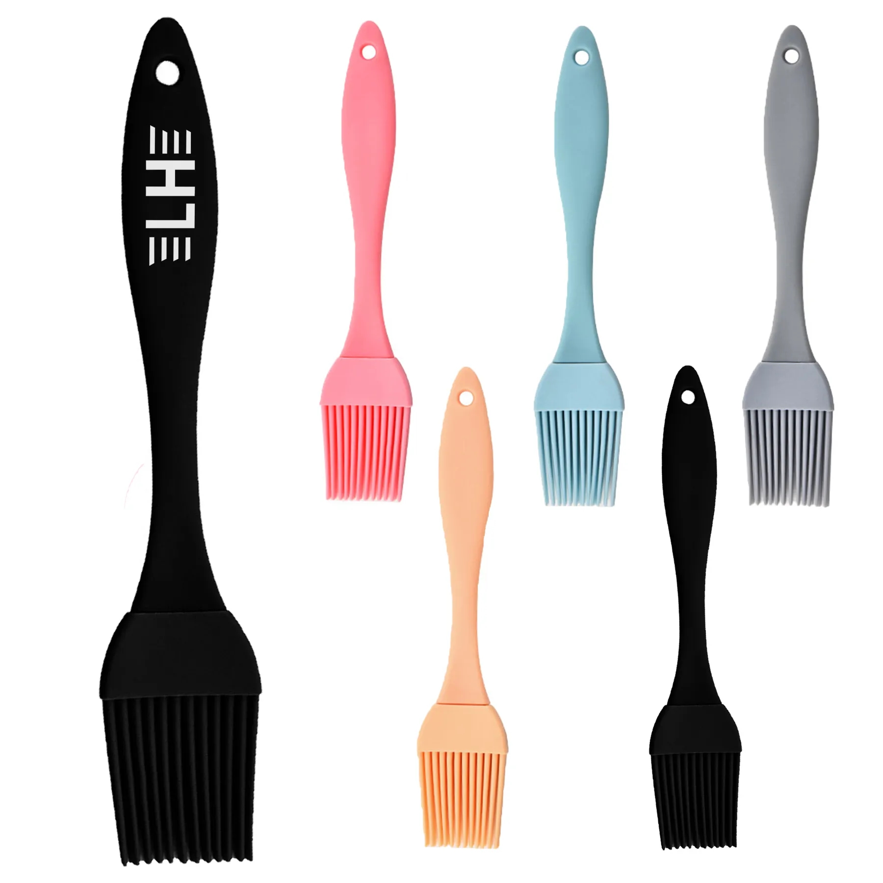 Food Grade Split Silicone Oil Brush 12