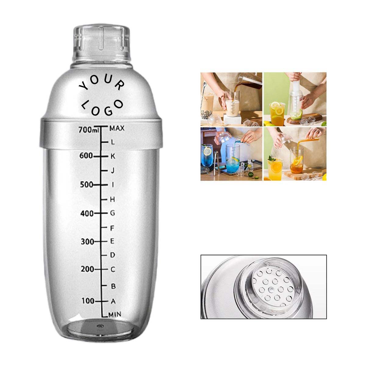 Precision Marked Cocktail Shaker for Home or Bar 2