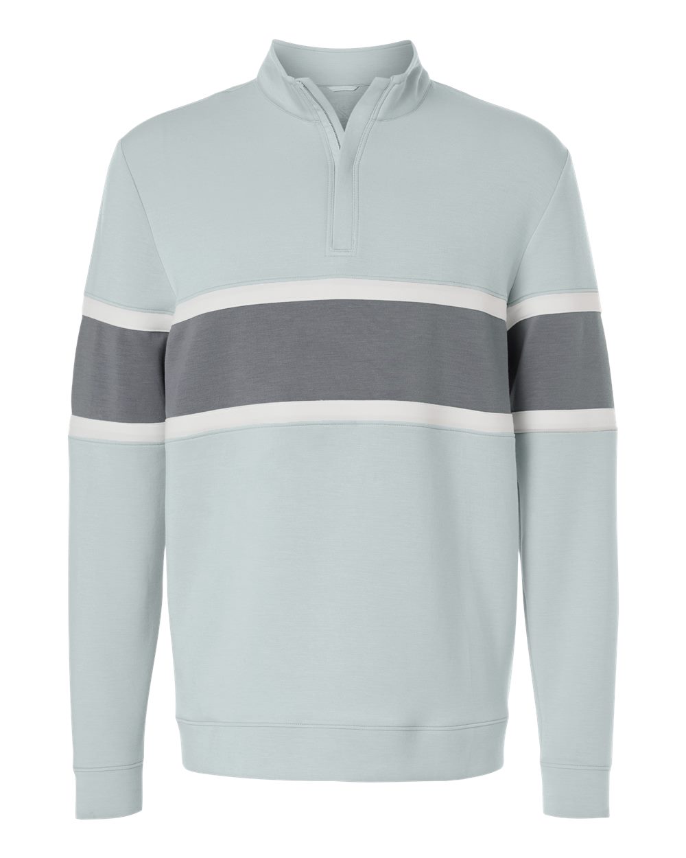 Men's Owen Quarter-Zip Colorblock Pullover - SWOQ500, custom hoodie or sweatshirt with logo imprint 14