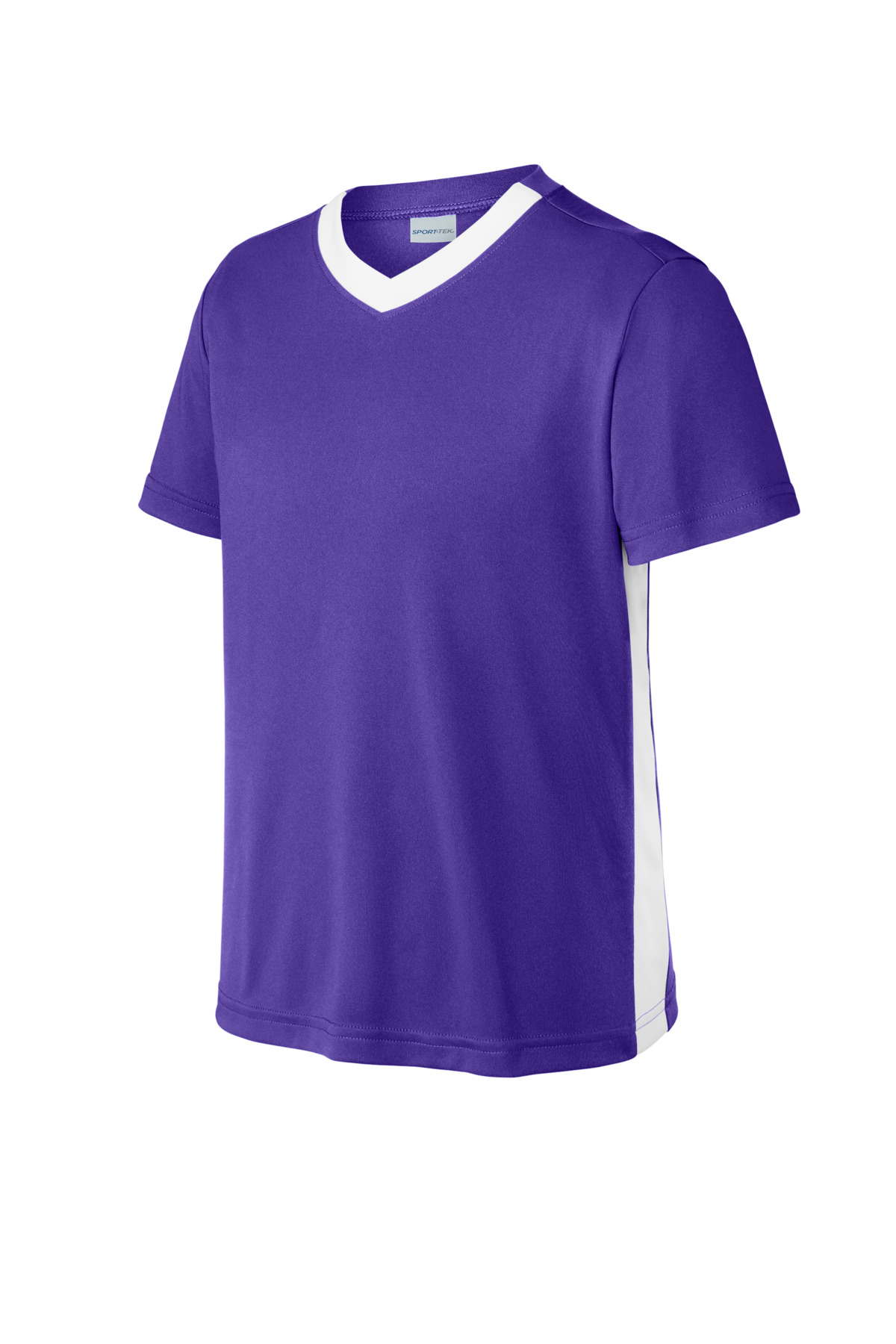 Sport-Tek Youth Competitor United V-Neck YST101 25