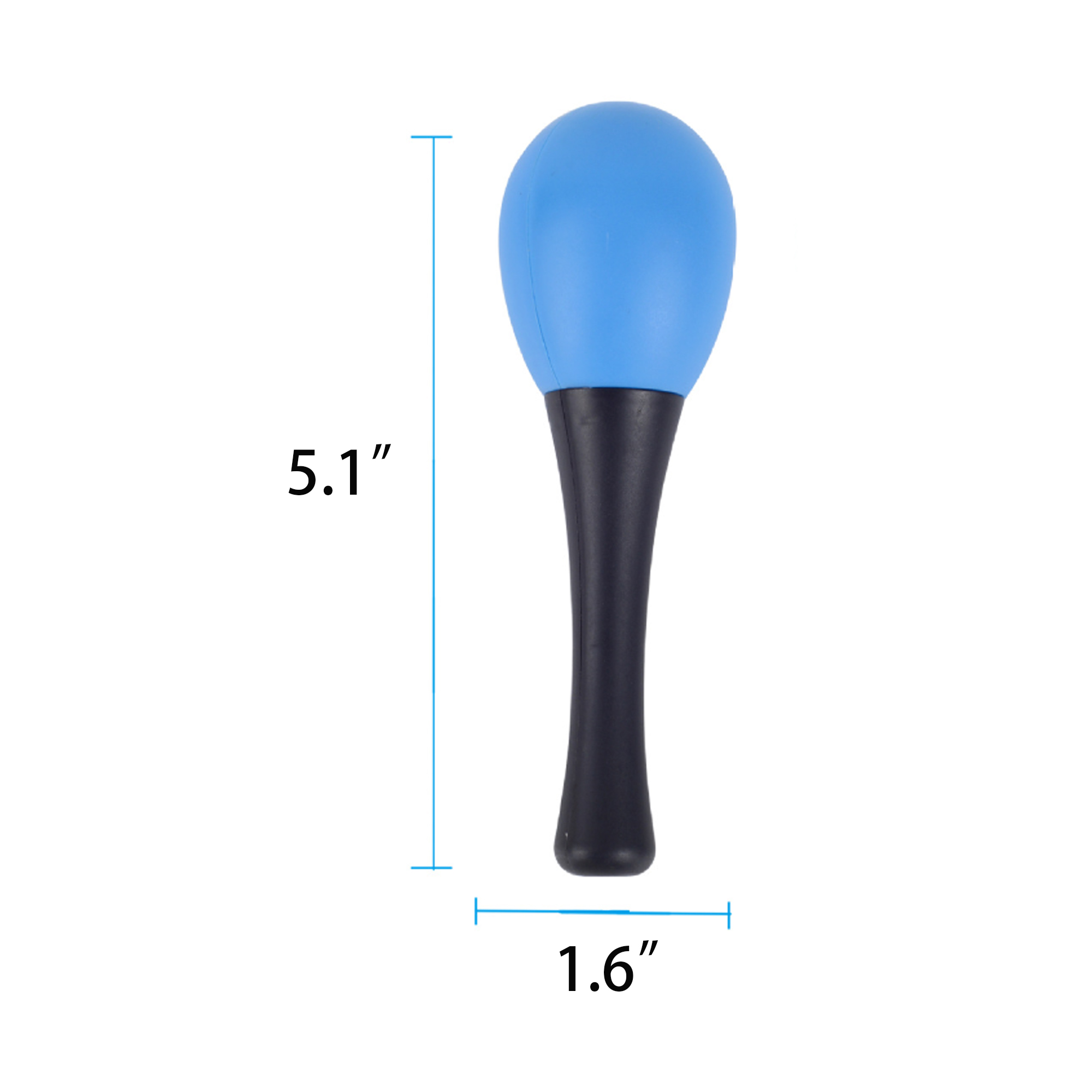 Plastic Egg Maracas Handle 3