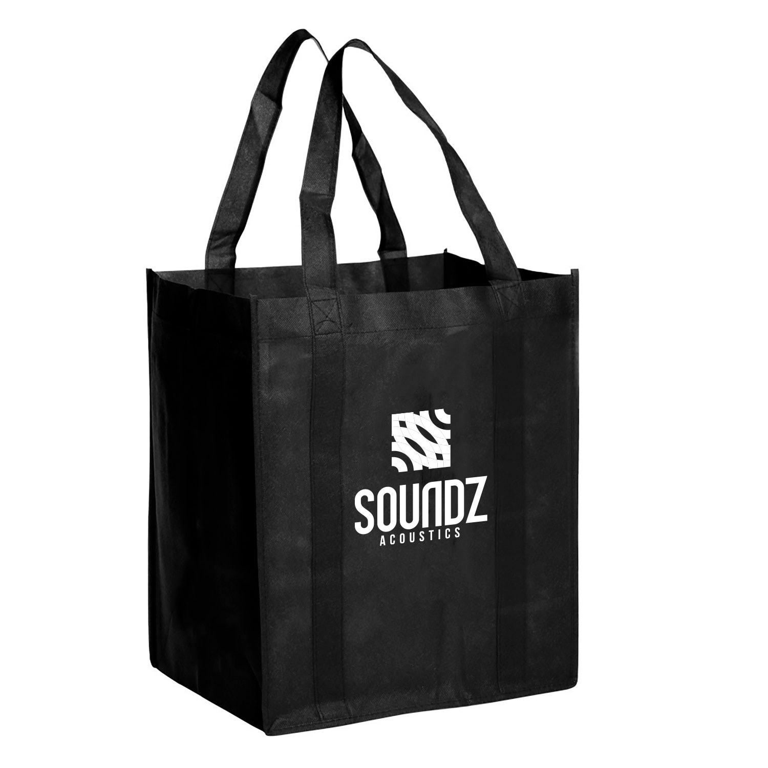 CarryMore Reusable Grocery Tote Bag (1 Color Imprint) 2