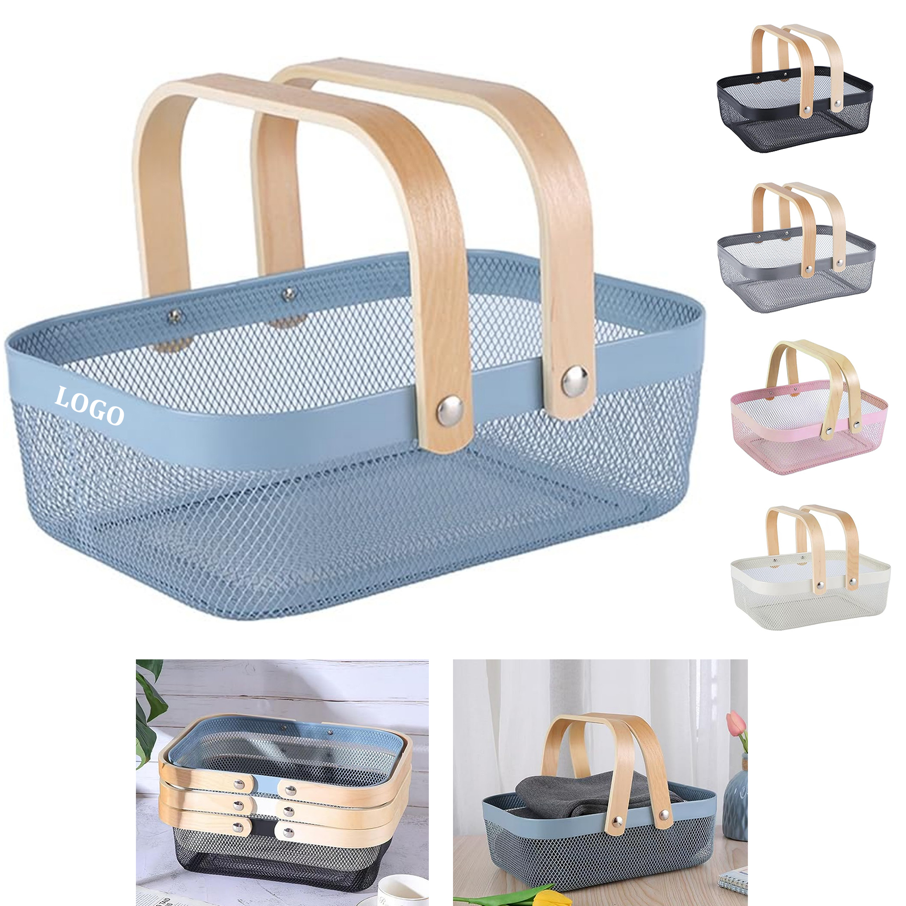Metal Mesh Steel Basket 3