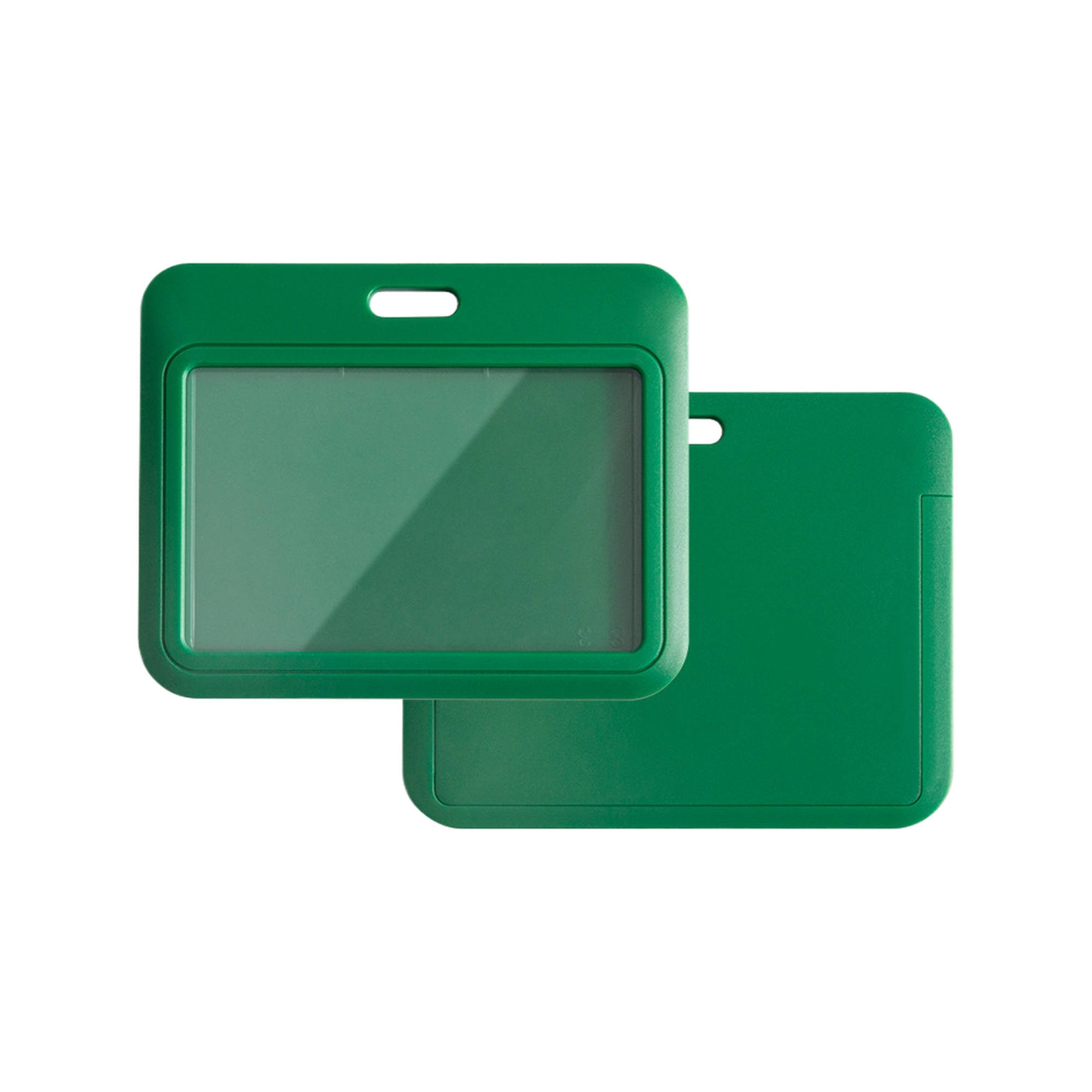 Horizontal Slide Cover ABS Plastic Badge Holder for ID Cards 6