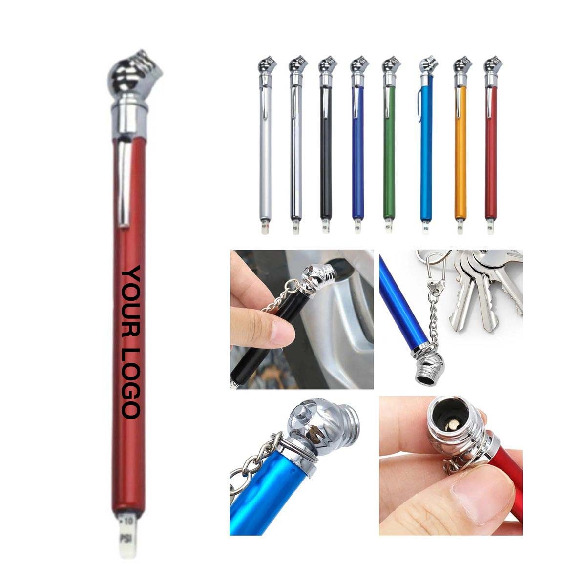 Portable Tire Pressure Stick Meter 2