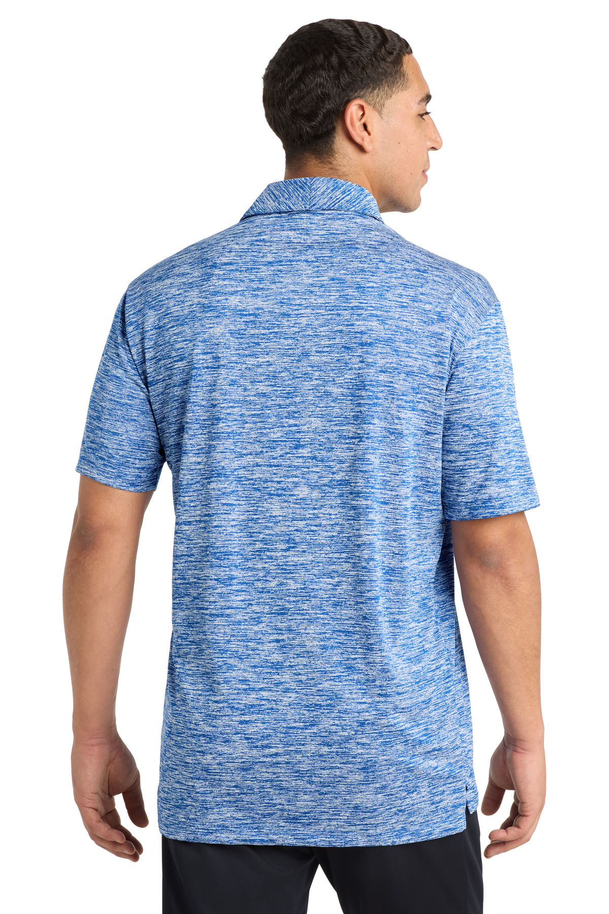 Sport-Tek PosiCharge Electric Heather Polo. ST590 64
