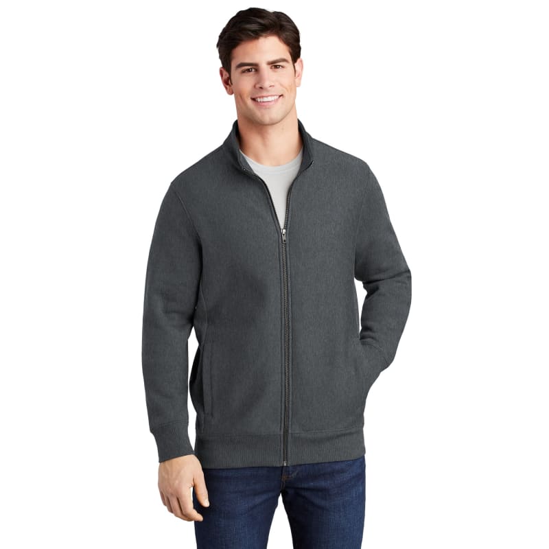 Sport-Tek Super Heavyweight Full-Zip Sweatshirt, custom hoodie or sweatshirt with logo imprint 13