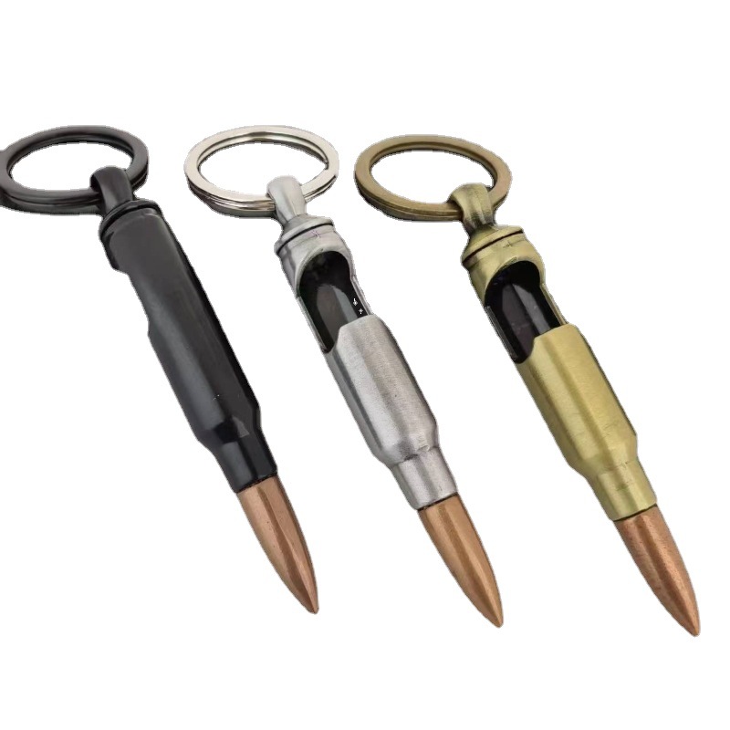 Bullet Bottle Opener Keychain 1