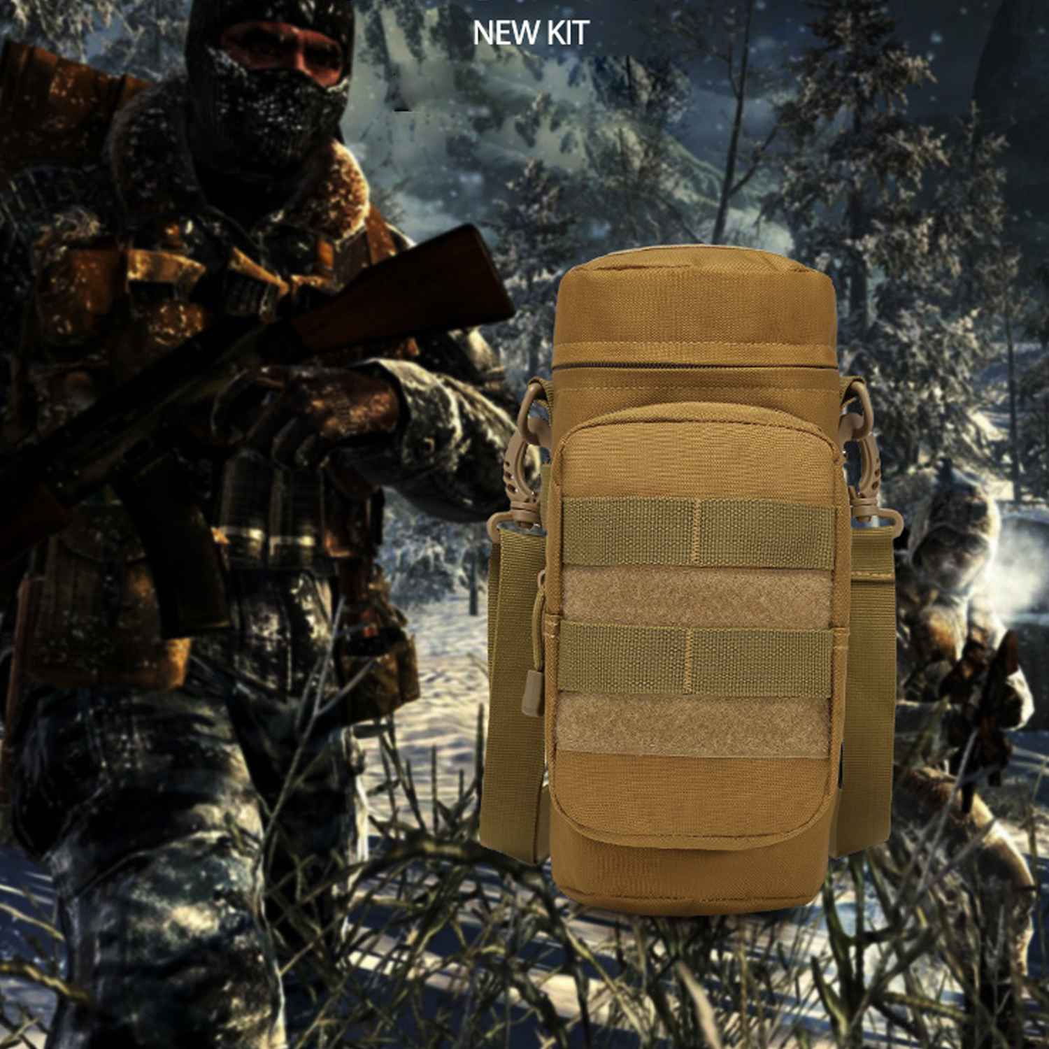 WATER BOTTLE CARRIER SHOULDER BAG 4