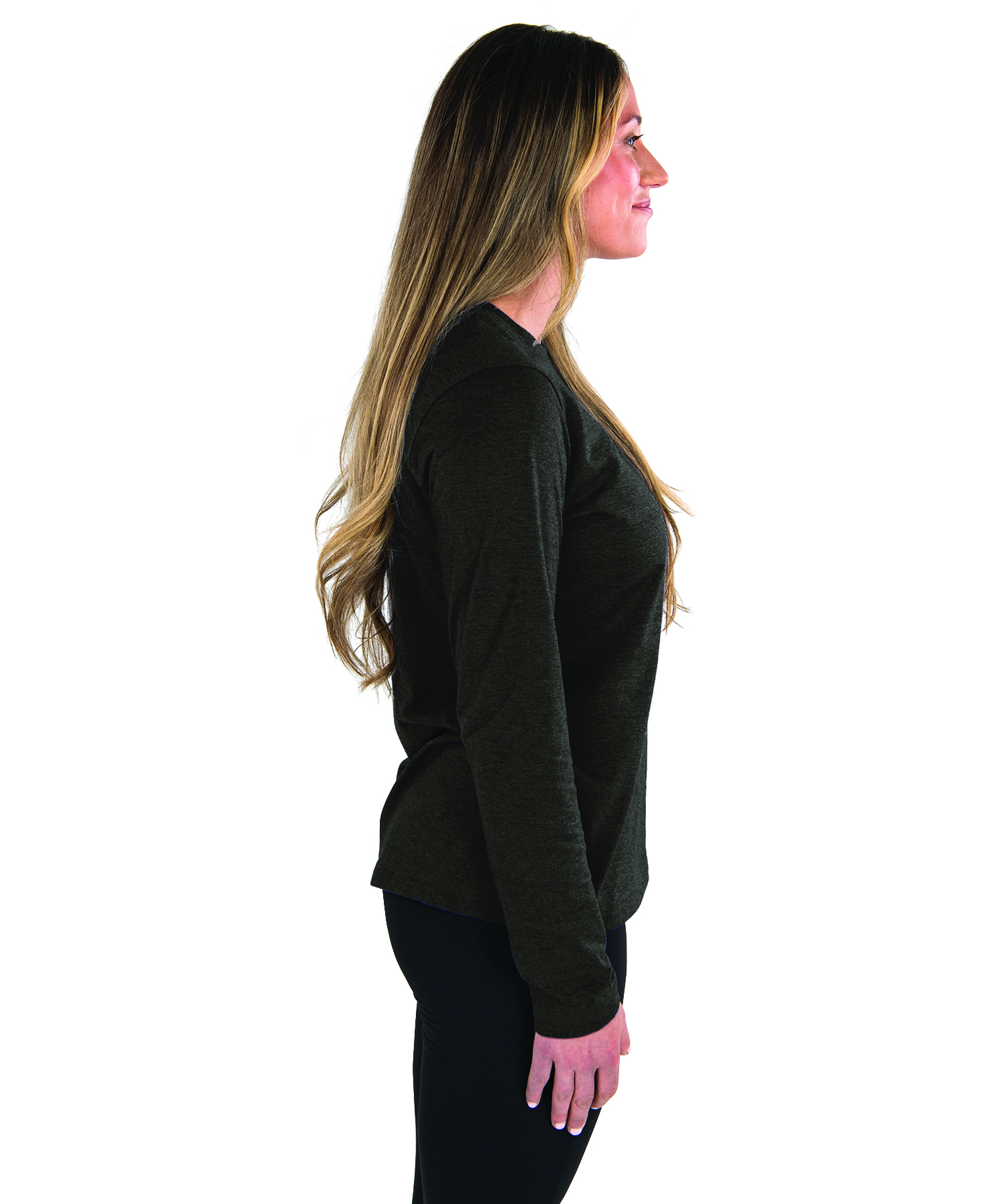 Women's Comfort-Core Long-Sleeve Crew 1