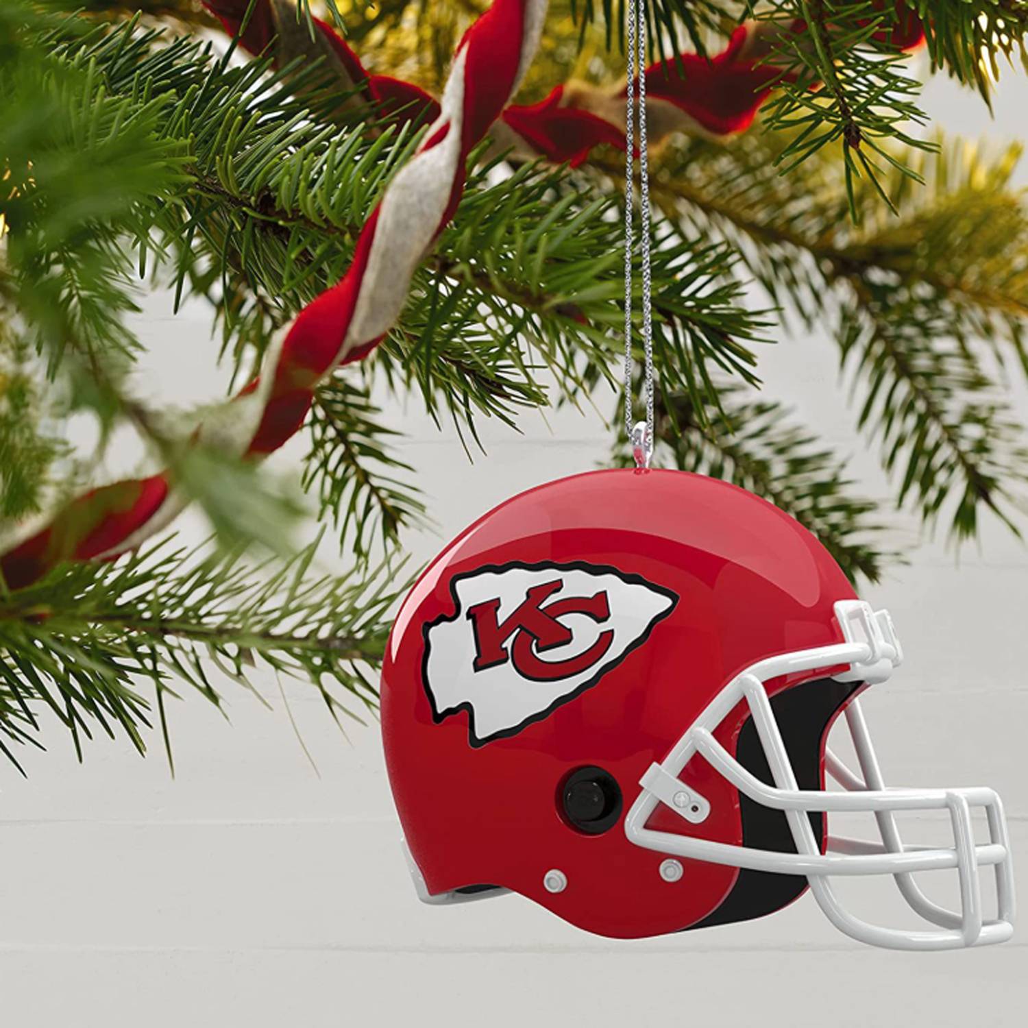 Acrylic Football Helmet Christmas Tree Ornament 10
