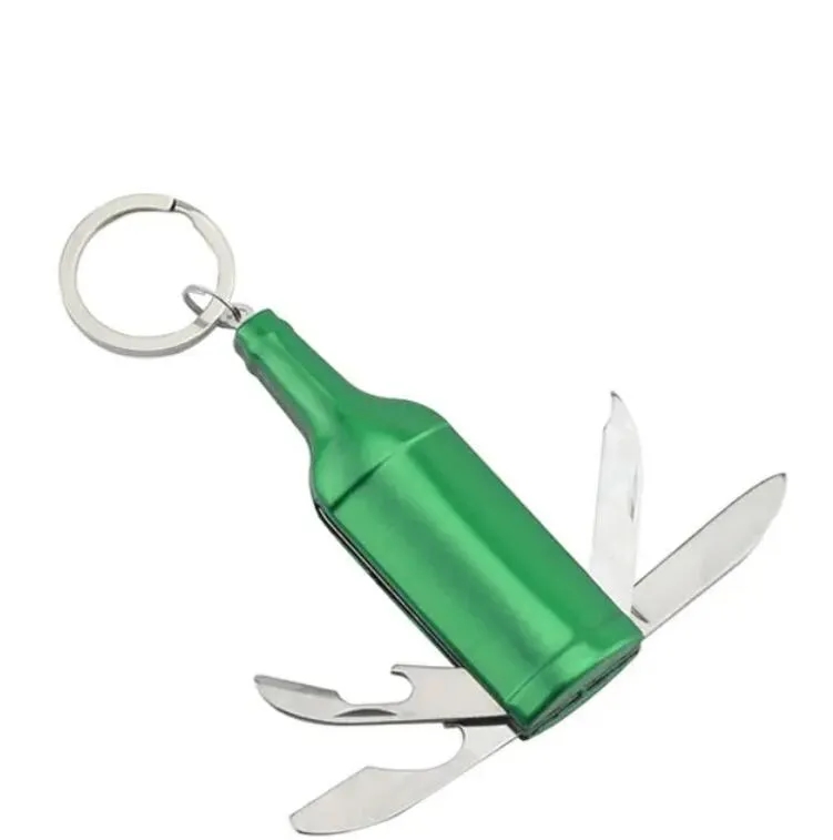 6-in-1 Multi-function Bottle Opener with Key Ring 2