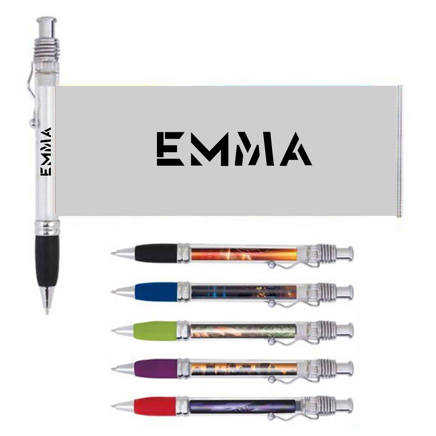 Ballpoint Pen With Banner 6