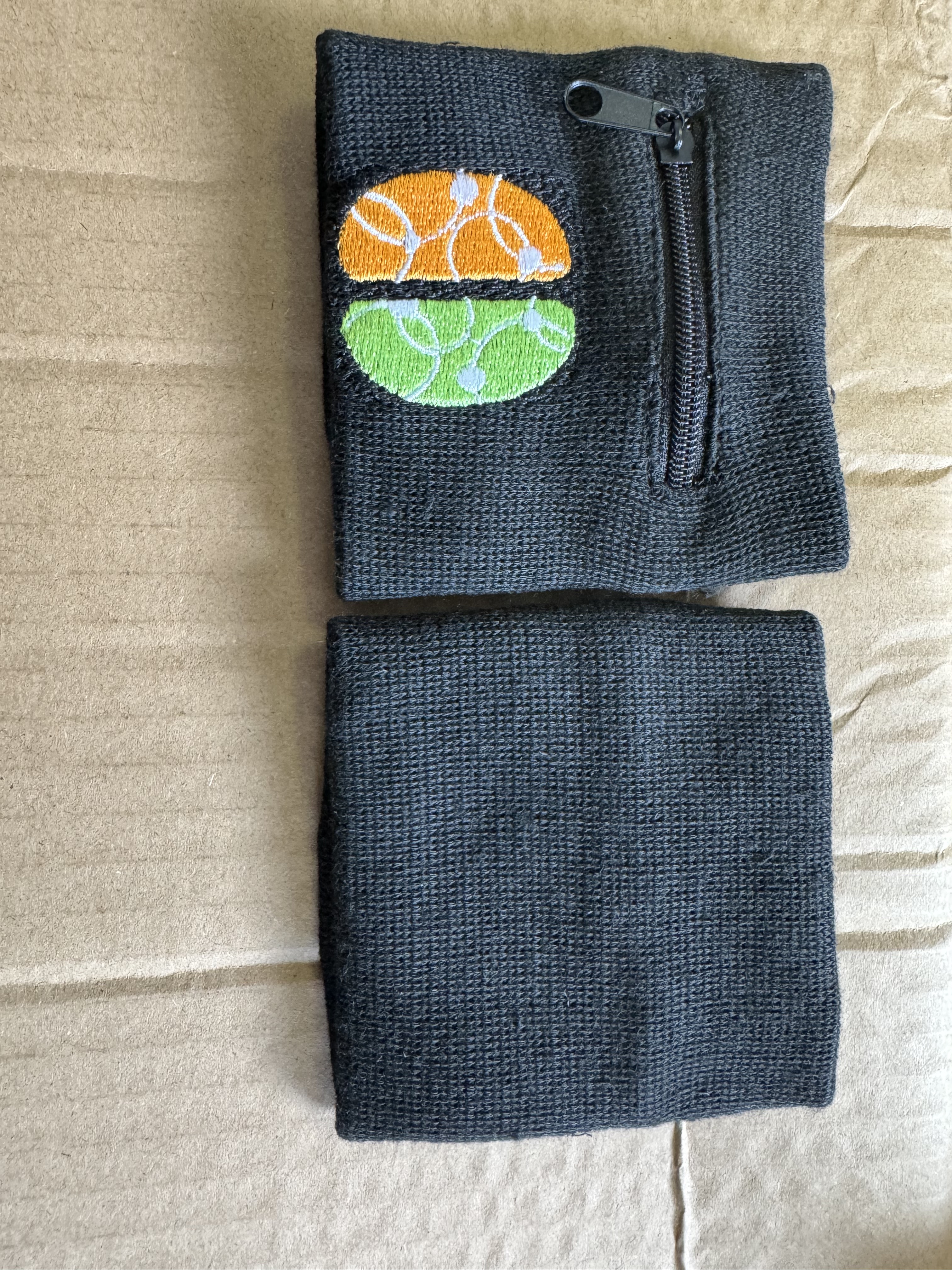 Sports Wristband with Zipper Pocket 2