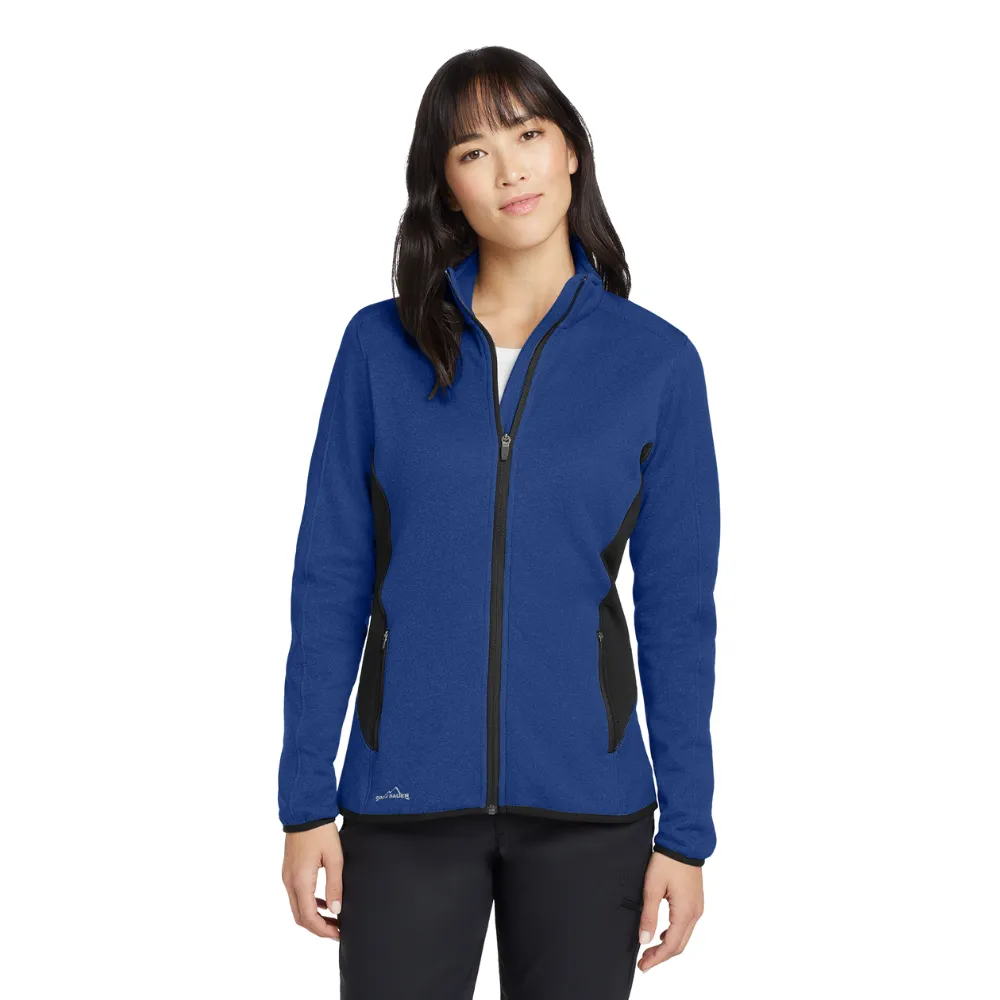 Eddie Bauer(R) Women's Full-Zip Heather Stretch Fleece Jacket 4