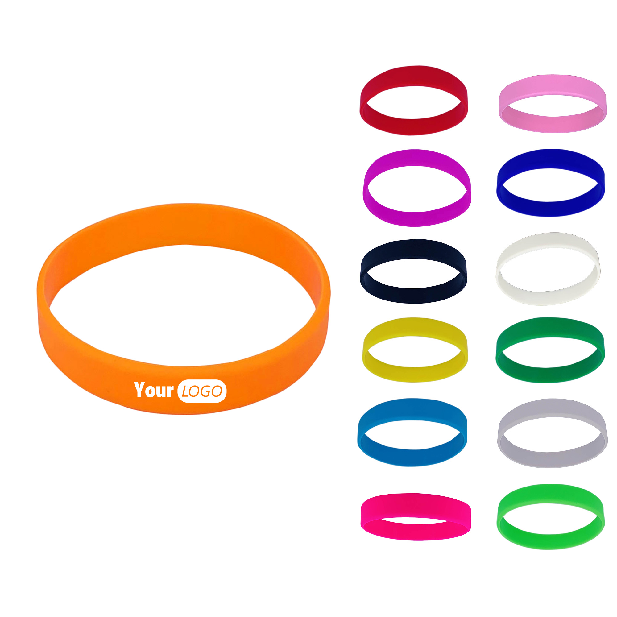 Personalized Colorful Silicone Wristband 6
