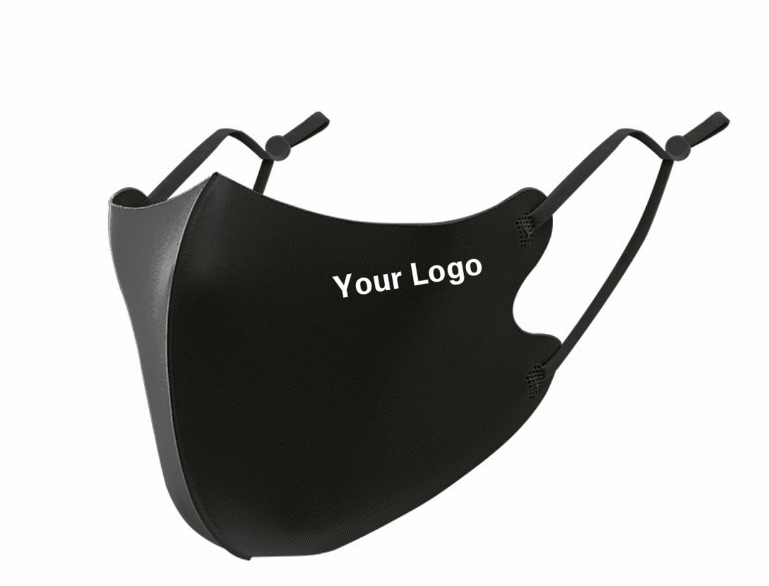 Ice silk antibacterial fabric Sport Mask Washable & Breathable 2