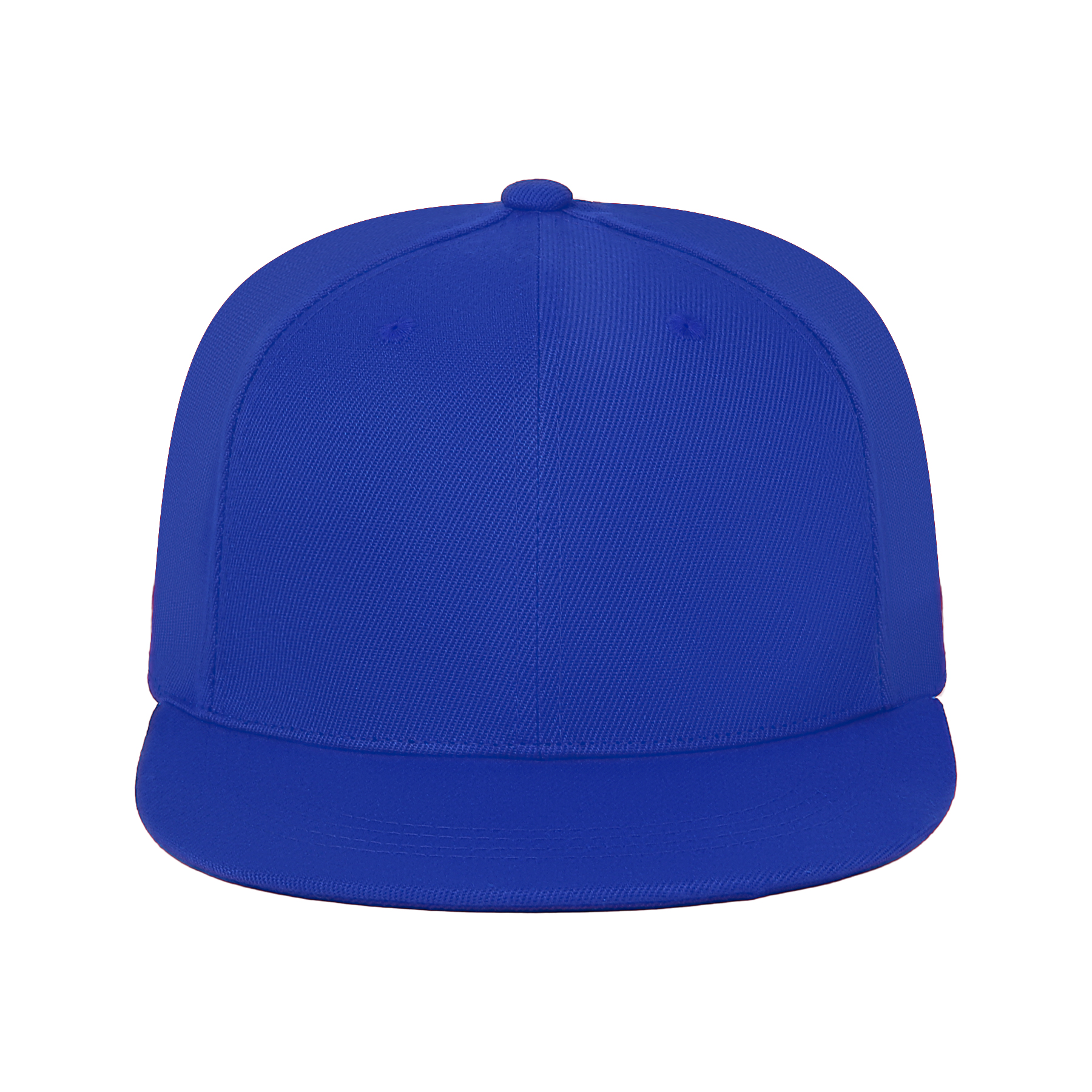 6 Panel Snapback Cap With Flat Bill 4