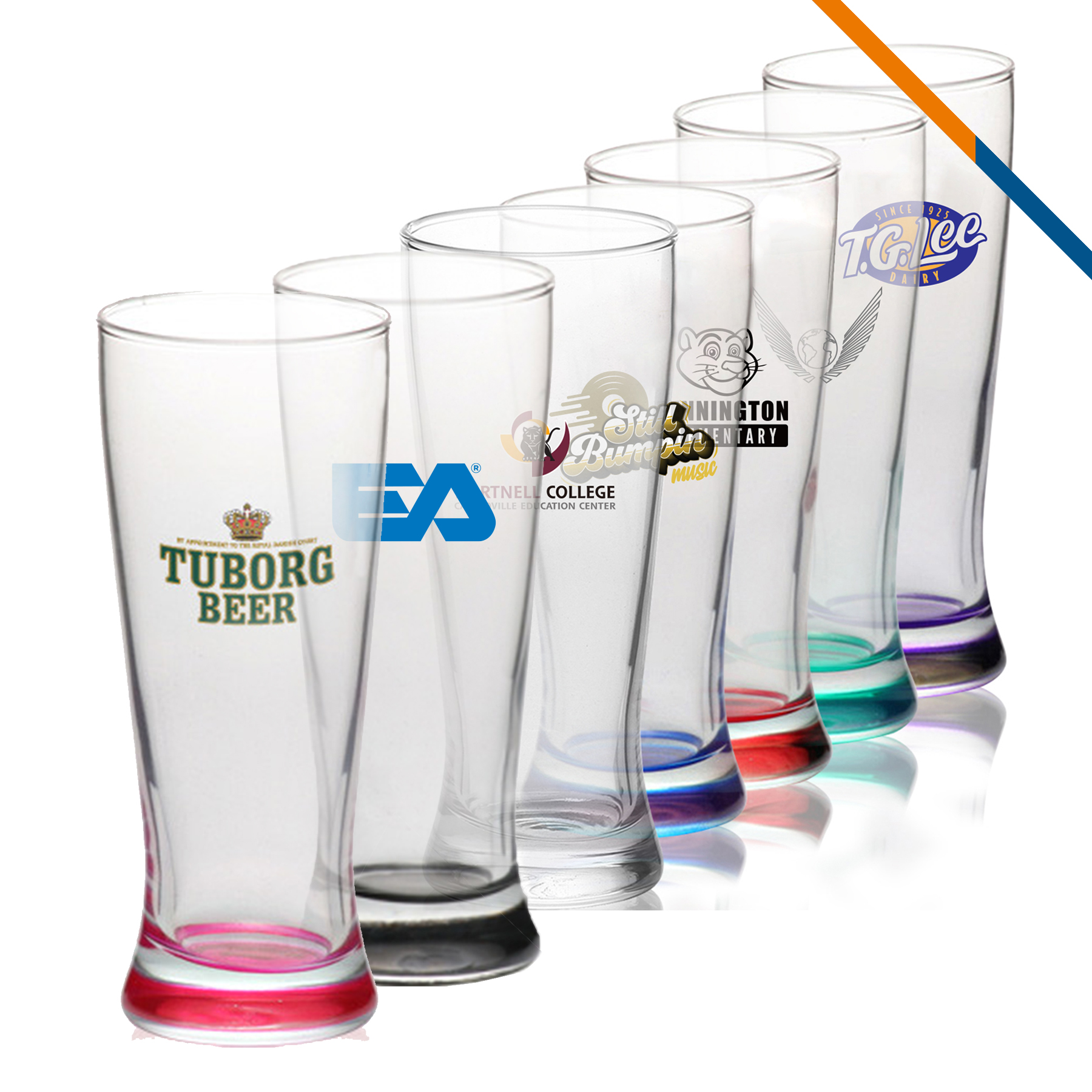 Foma Pilsner Glasses - 9.5 OZ. 11