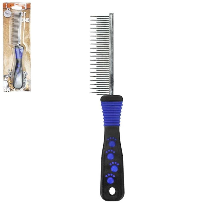 Metal Pet Comb 9in 2