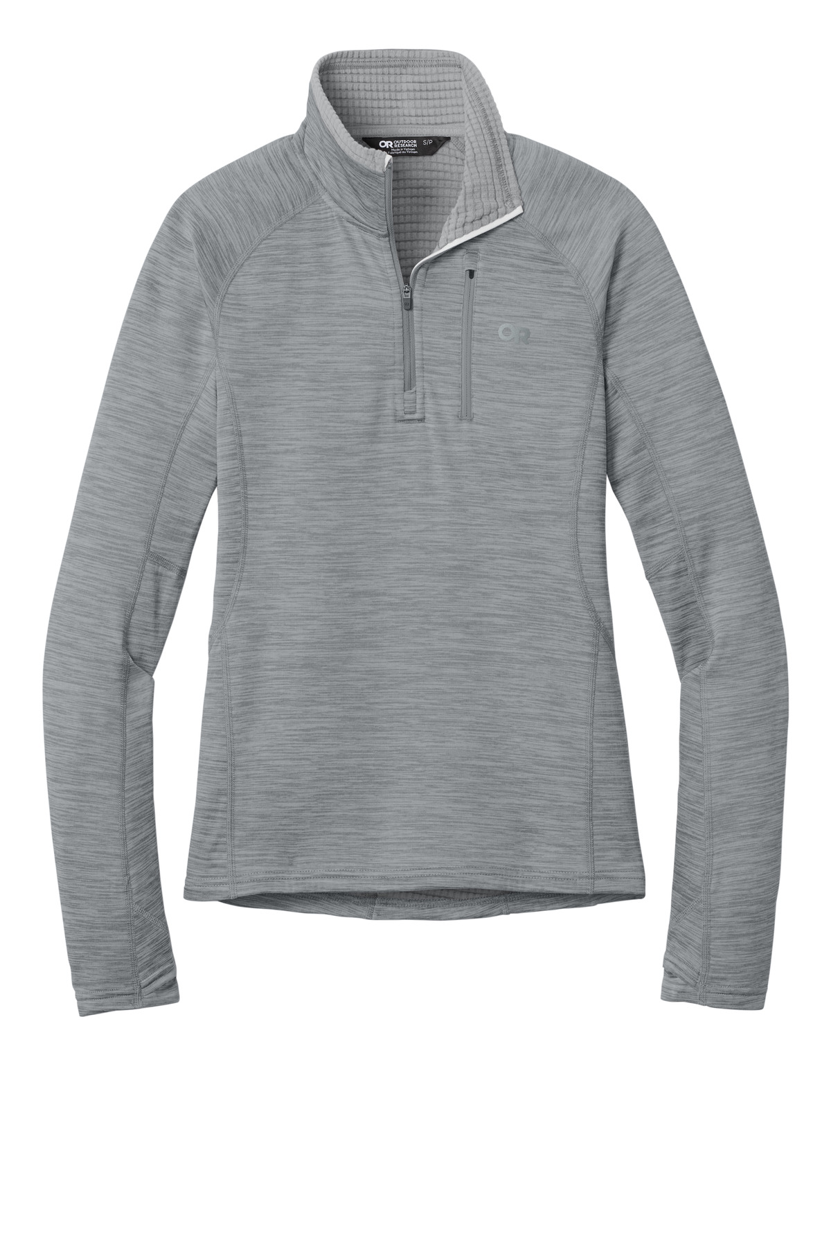 LIMITED EDITION Outdoor Research Women's Tech Grid 1/4-Zip Fleece OR322263 5
