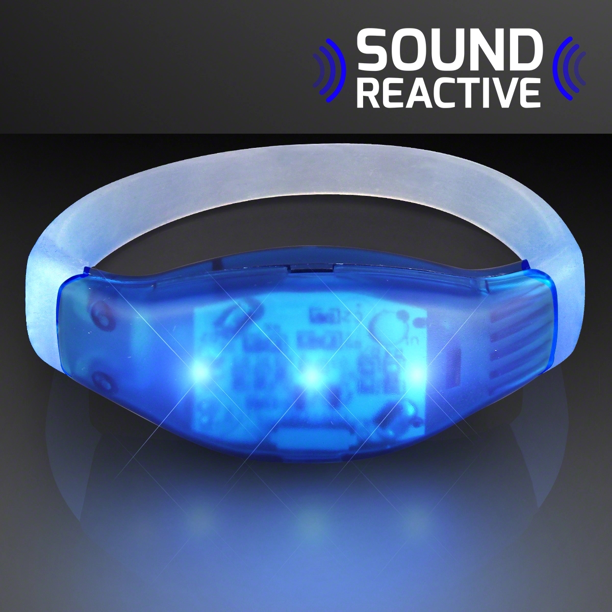 Sound Activated Light Up LED Flashing Bracelets 1