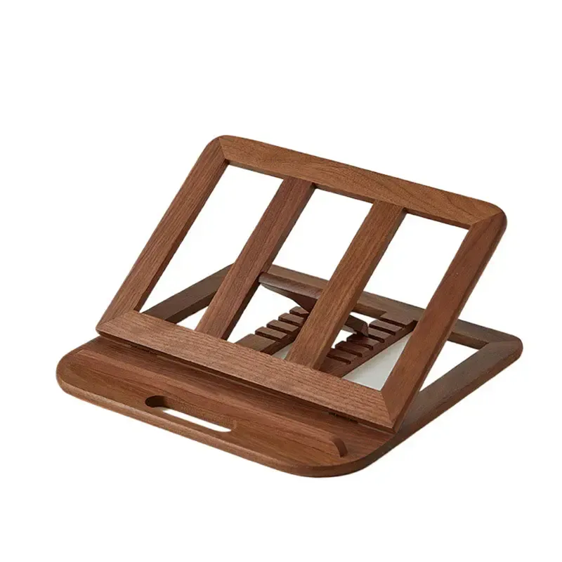 Folding Wooden Laptop Stand 2