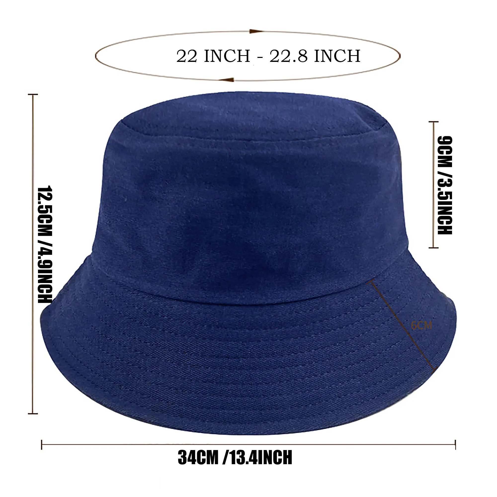 100% Cotton Bucket Hat 5