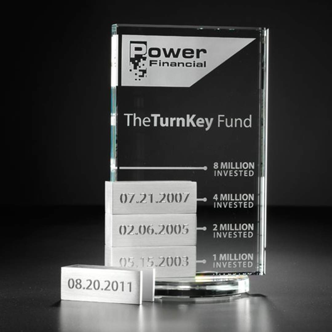 Tower Award w/4 Bars 4